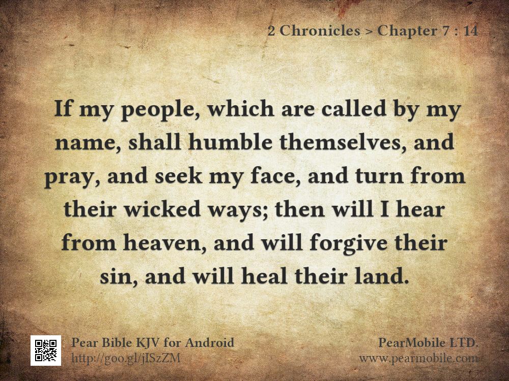 2 Chronicles, Chapter 7:14